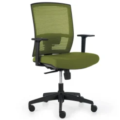 Sedia da ufficio ergonomica Akira, meccanismo syncro