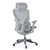 Sedia da Ufficio Ergonomica AeroFit, Alte Prestazioni, Struttura Bianca