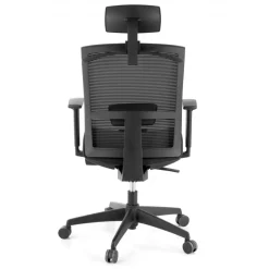 Sedia da ufficio ergonomica Akira con poggiatesta