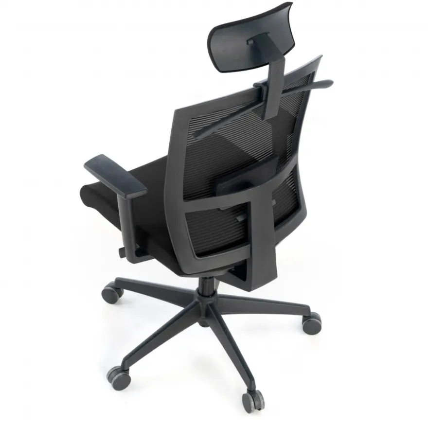 Sedia da ufficio ergonomica Akira con poggiatesta
