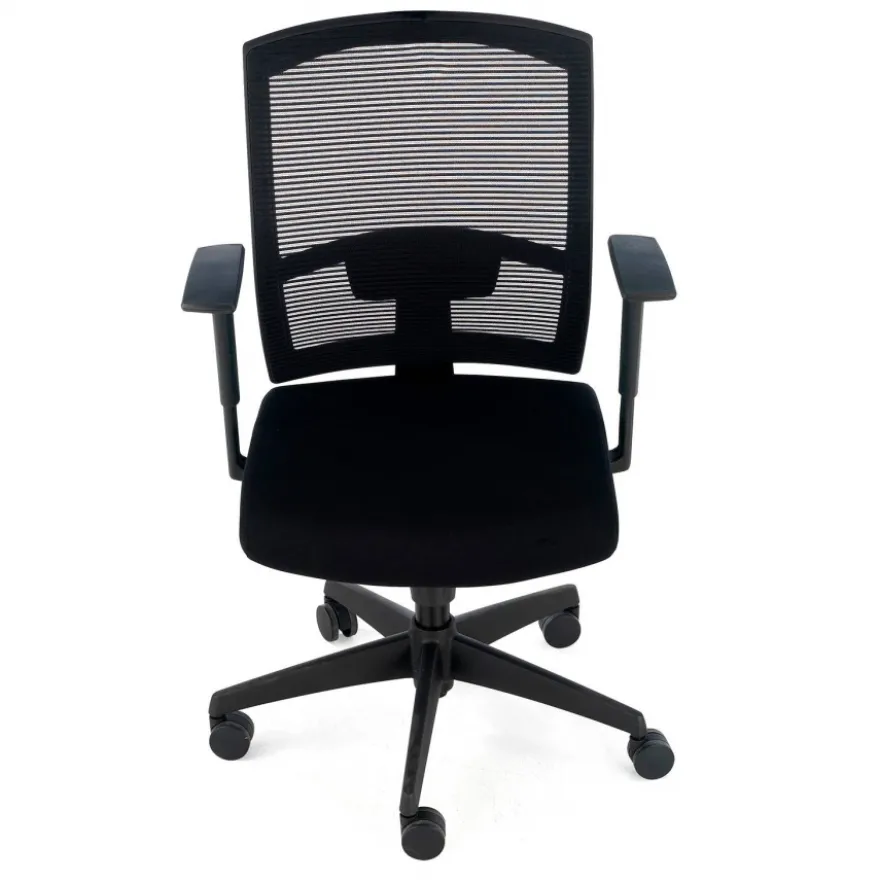 Sedia da ufficio ergonomica Akira, meccanismo syncro