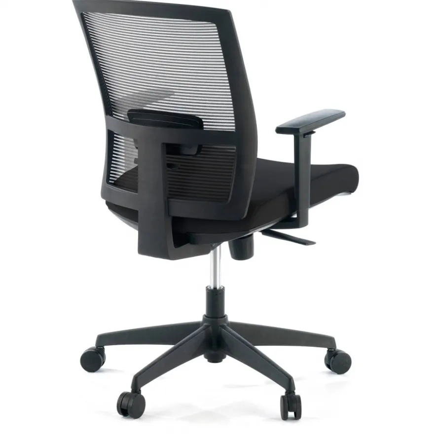 Sedia da ufficio ergonomica Akira, meccanismo syncro