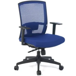 Sedia da ufficio ergonomica Akira, meccanismo syncro