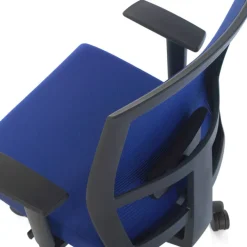 Sedia da ufficio ergonomica Akira, meccanismo syncro