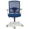 Sedia da ufficio ergonomica Akira white, meccanismo syncro