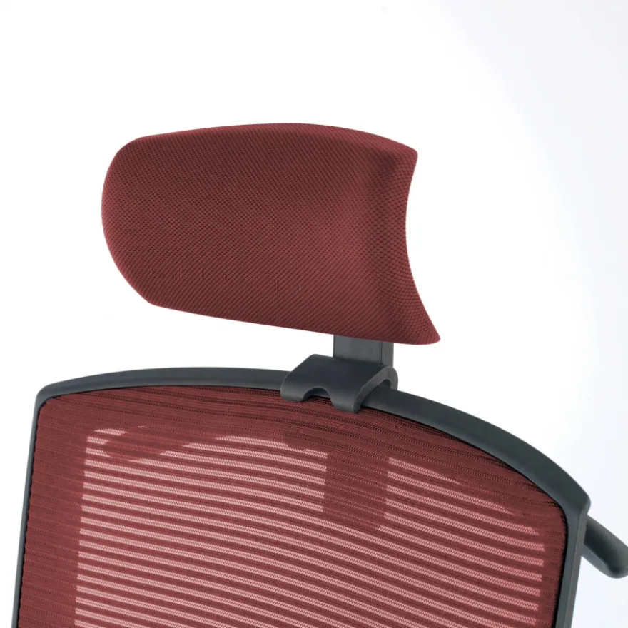 Sedia da ufficio ergonomica Akira con poggiatesta