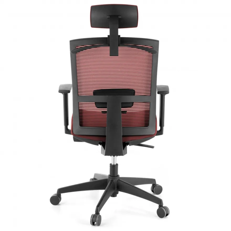 Sedia da ufficio ergonomica Akira con poggiatesta