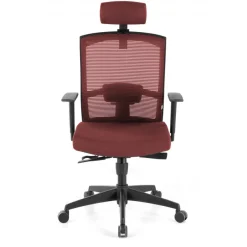 Sedia da ufficio ergonomica Akira con poggiatesta