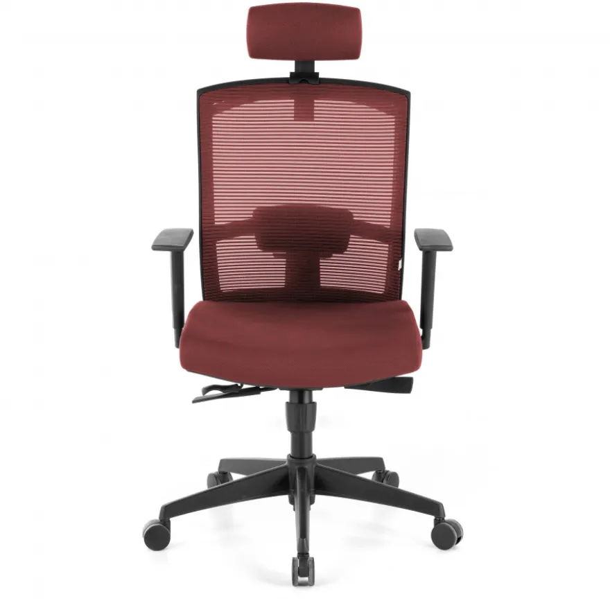 Sedia da ufficio ergonomica Akira con poggiatesta