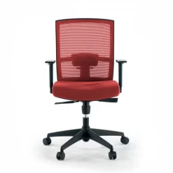 Sedia da ufficio ergonomica Akira, meccanismo syncro