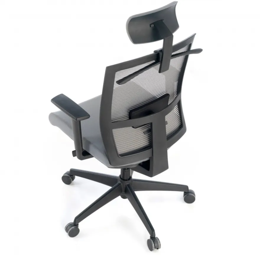 Sedia da ufficio ergonomica Akira con poggiatesta