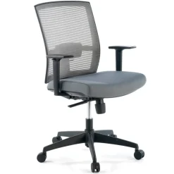 Sedia da ufficio ergonomica Akira, meccanismo syncro