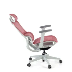 Sedia da Ufficio Ergonomica Balance Pro White, Braccioli 3D