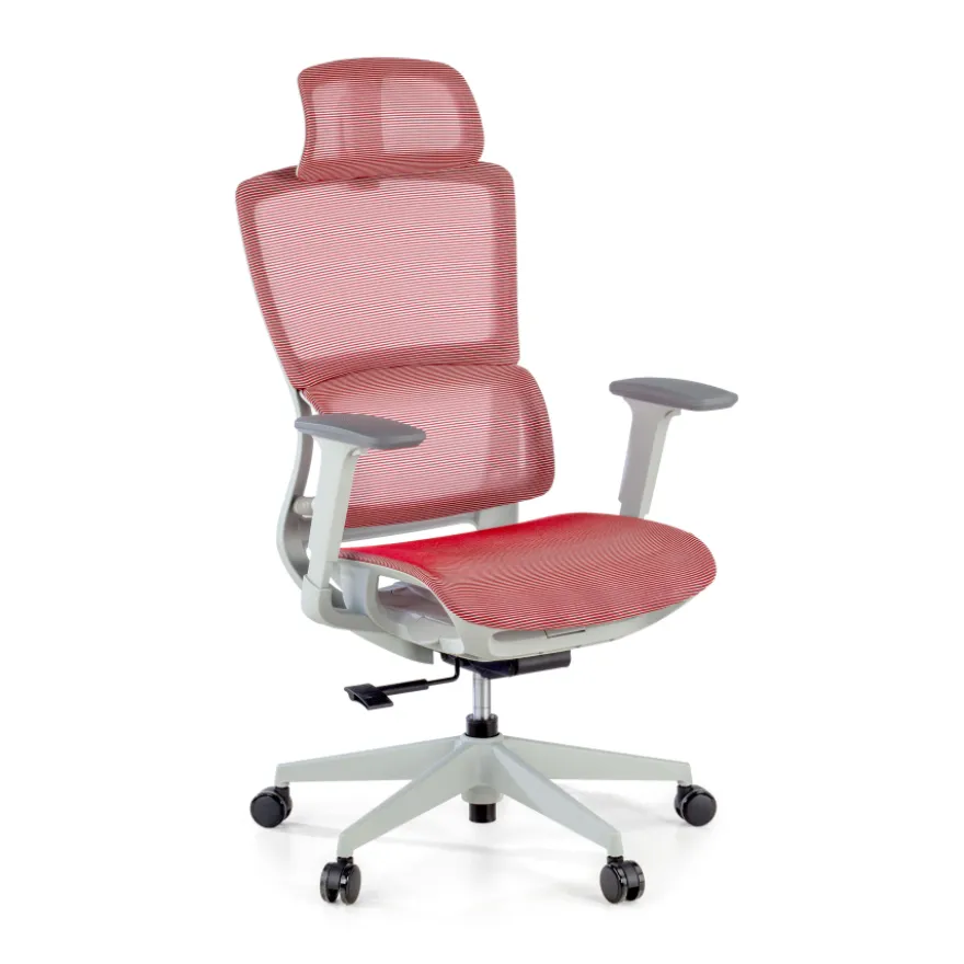 Sedia da Ufficio Ergonomica Balance Pro White, Braccioli 3D