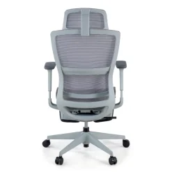 Sedia da ufficio ergonomica con poggiapiedi Balance Pro, Braccioli 3D