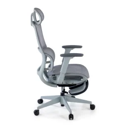 Sedia da ufficio ergonomica con poggiapiedi Balance Pro, Braccioli 3D