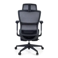 Sedia da ufficio ergonomica con poggiapiedi Balance Pro, Braccioli 3D