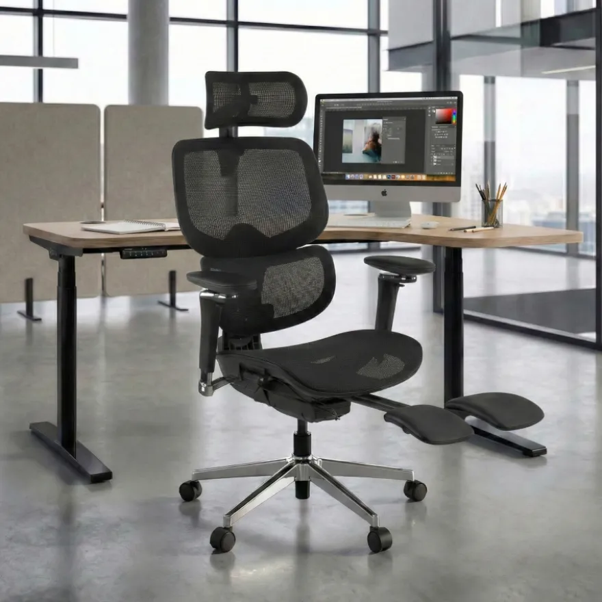 Sedia da ufficio ergonomica Erghos X2, supporto lombare flessibile