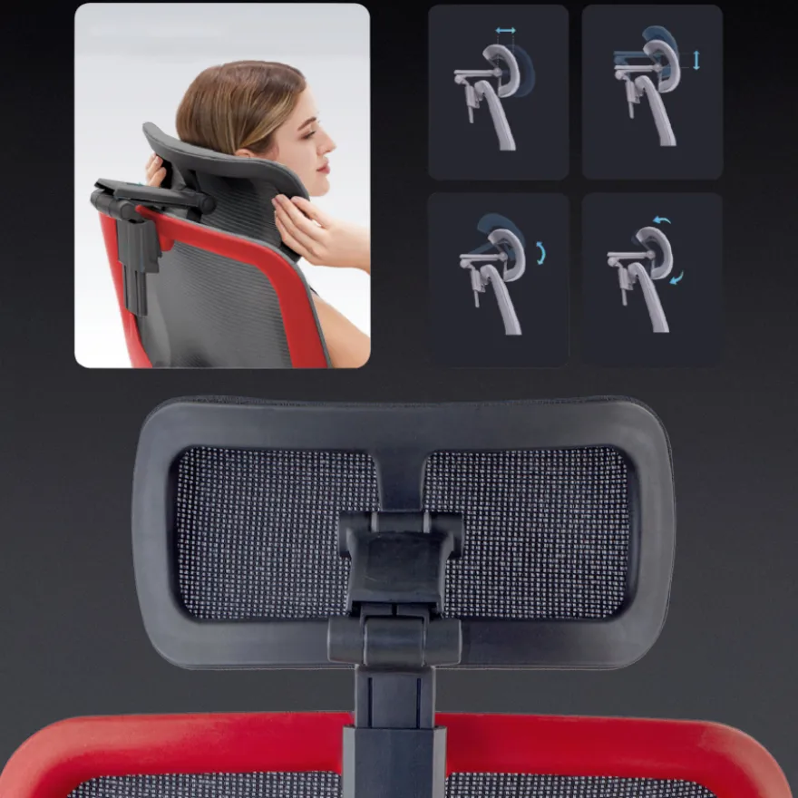 Sedia da ufficio ergonomica Erghos X2, supporto lombare flessibile