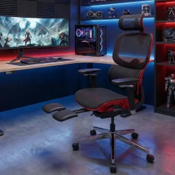 Sedia da ufficio ergonomica Erghos X2, supporto lombare flessibile