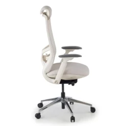 Sedia da ufficio ergonomica Gemini, braccioli 4D e supporto lombare