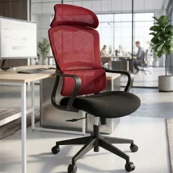 Sedia da Ufficio Ergonomica Nebula, cuscino lombare