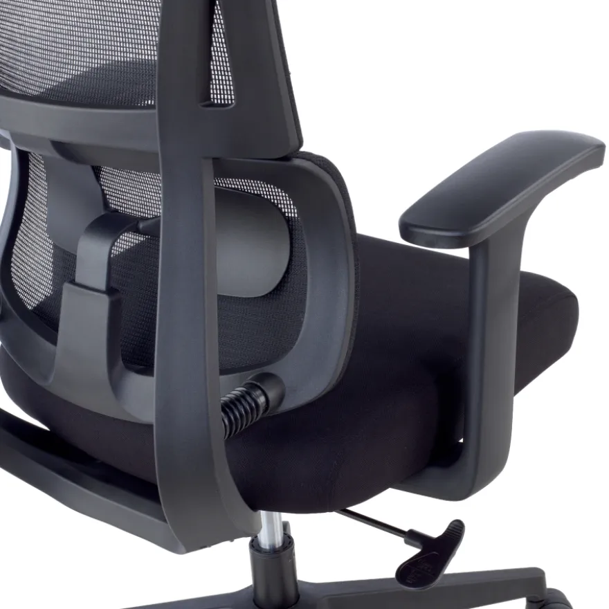Sedia da Ufficio Ergonomica Orbit con Poggiatesta, Supporto Lombare