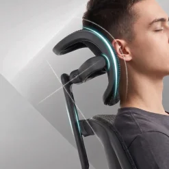 Sedia da ufficio ergonomica ortopedica Zen con poggiatesta