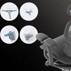 Sedia da ufficio ergonomica premium X4Pro, prestazioni massime