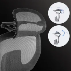 Sedia da ufficio ergonomica premium X4Pro, prestazioni massime