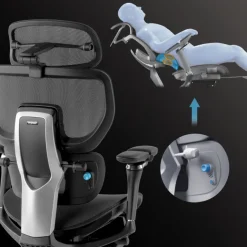 Sedia da ufficio ergonomica premium X4Pro, prestazioni massime