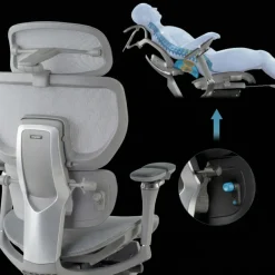 Sedia da ufficio ergonomica premium X4Pro, prestazioni massime