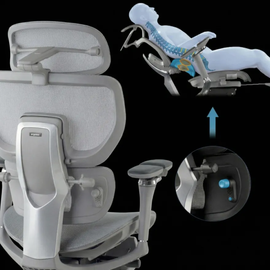 Sedia da ufficio ergonomica premium X4Pro, prestazioni massime