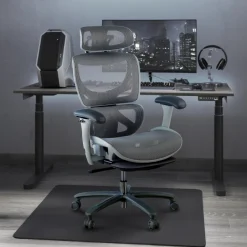 Sedia da Ufficio Ergonomica Sakura white, schienale reclinabile