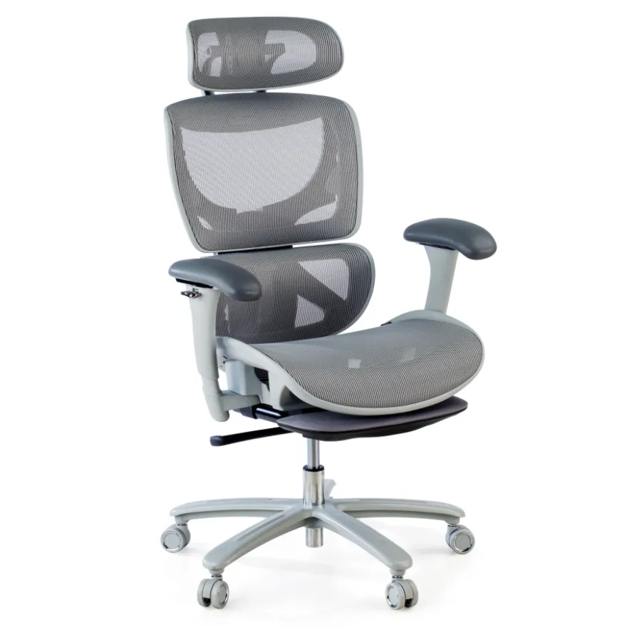Sedia da Ufficio Ergonomica Sakura white, schienale reclinabile