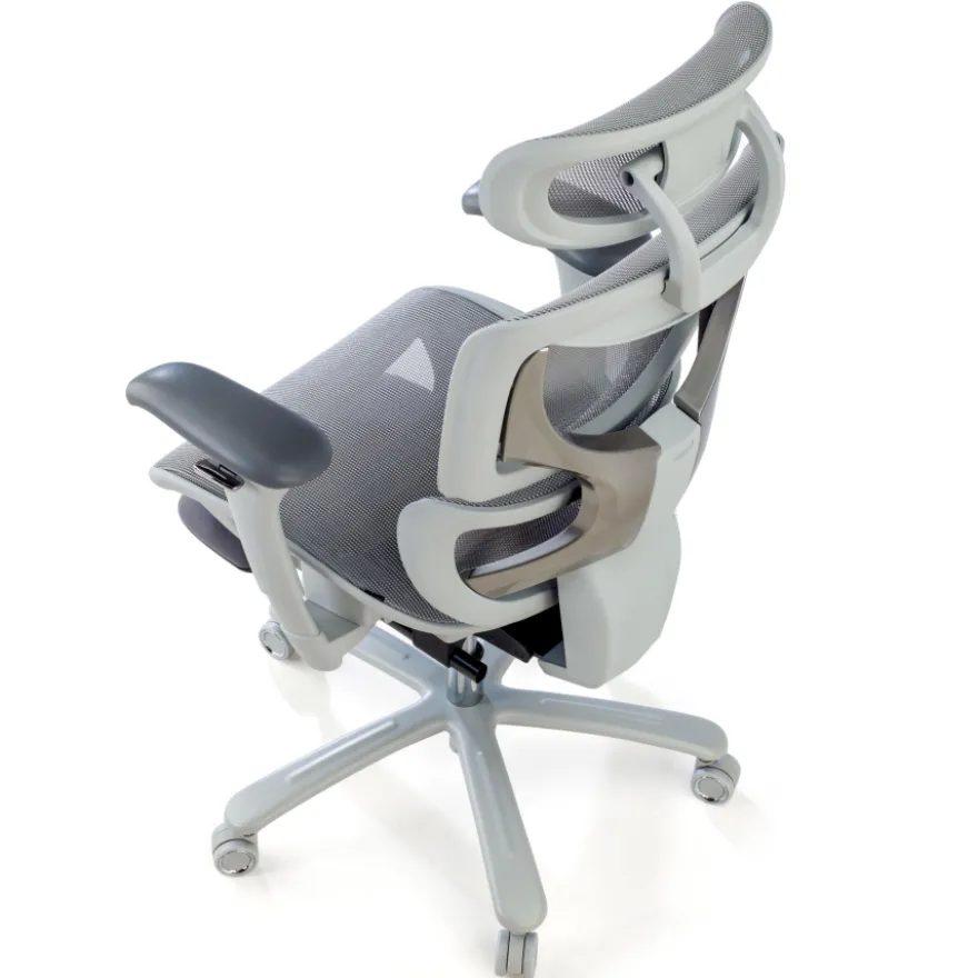 Sedia da Ufficio Ergonomica Sakura white, schienale reclinabile