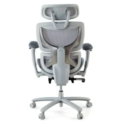Sedia da Ufficio Ergonomica Sakura white, schienale reclinabile