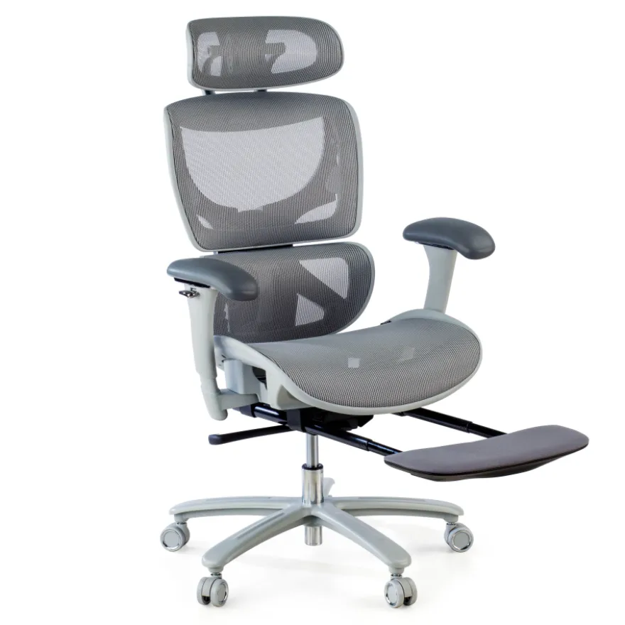 Sedia da Ufficio Ergonomica Sakura white, schienale reclinabile