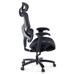 Sedia da Ufficio Ergonomica Sakura black, schienale reclinabile