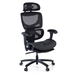 Sedia da Ufficio Ergonomica Sakura black, schienale reclinabile