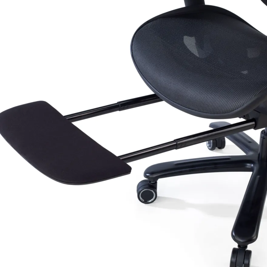 Sedia da Ufficio Ergonomica Sakura black, schienale reclinabile