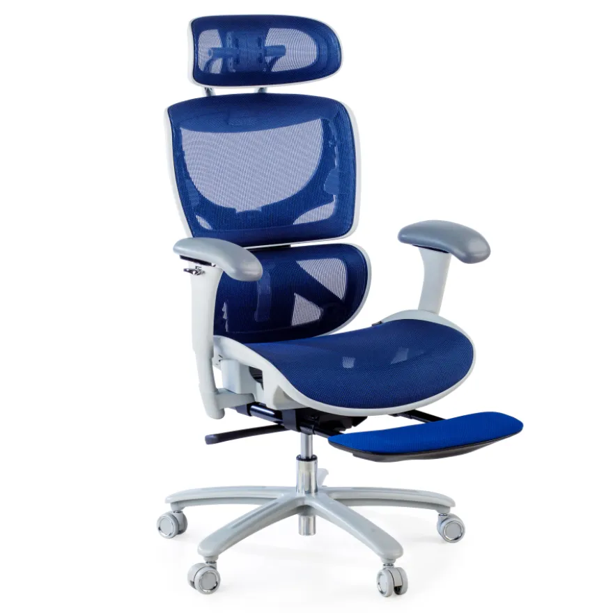 Sedia da Ufficio Ergonomica Sakura white, schienale reclinabile