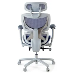 Sedia da Ufficio Ergonomica Sakura white, schienale reclinabile