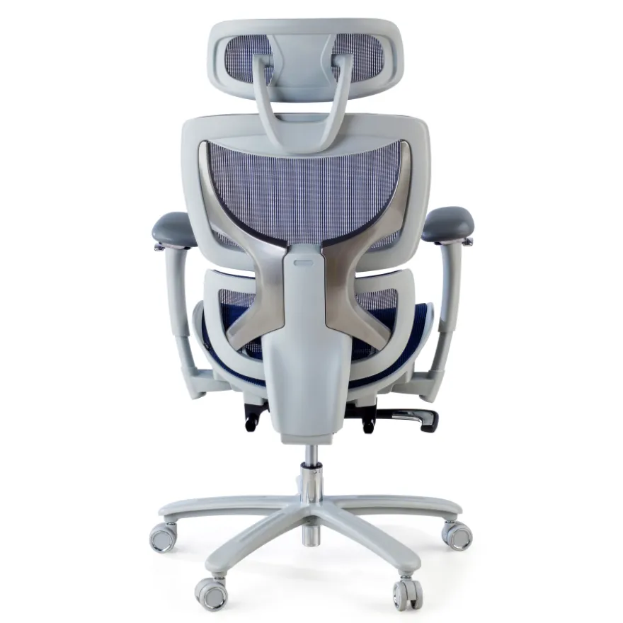 Sedia da Ufficio Ergonomica Sakura white, schienale reclinabile