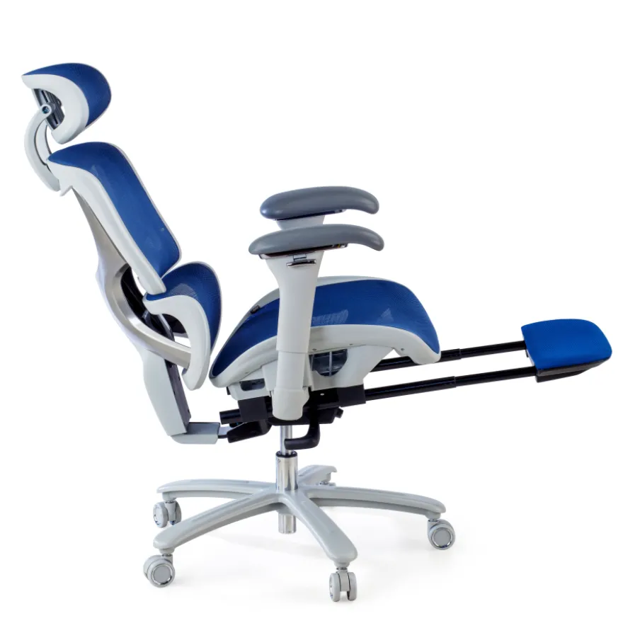 Sedia da Ufficio Ergonomica Sakura white, schienale reclinabile