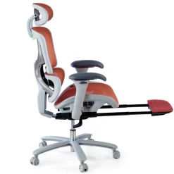 Sedia da Ufficio Ergonomica Sakura white, schienale reclinabile