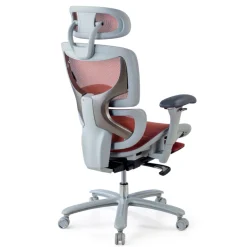 Sedia da Ufficio Ergonomica Sakura white, schienale reclinabile