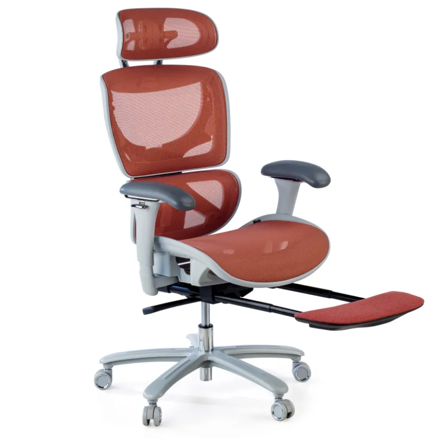 Sedia da Ufficio Ergonomica Sakura white, schienale reclinabile