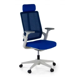 Sedia da Ufficio Ergonomica Team white, Tecnologia e Design