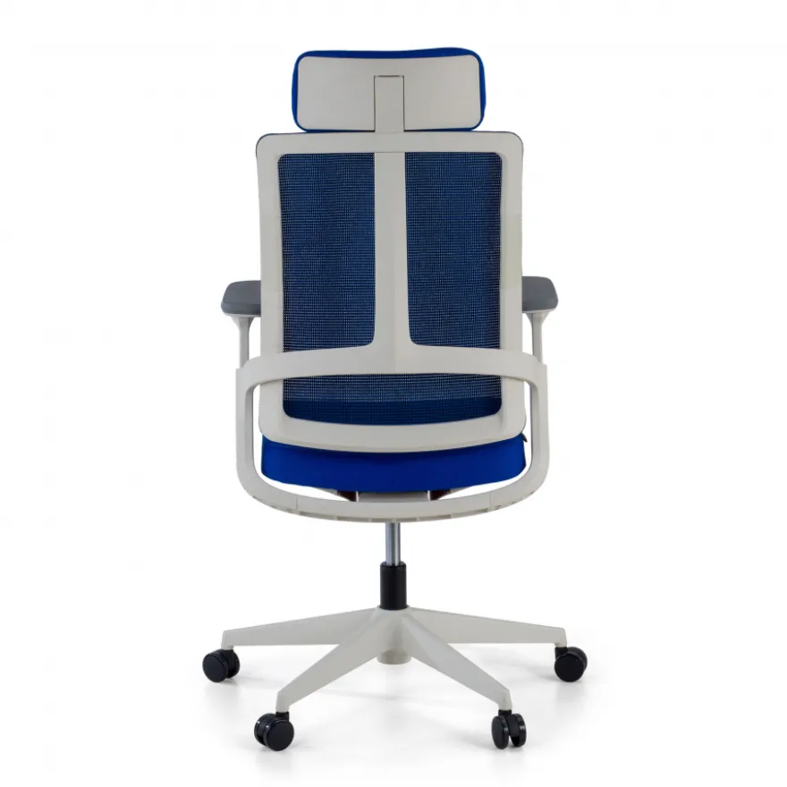 Sedia da Ufficio Ergonomica Team white, Tecnologia e Design